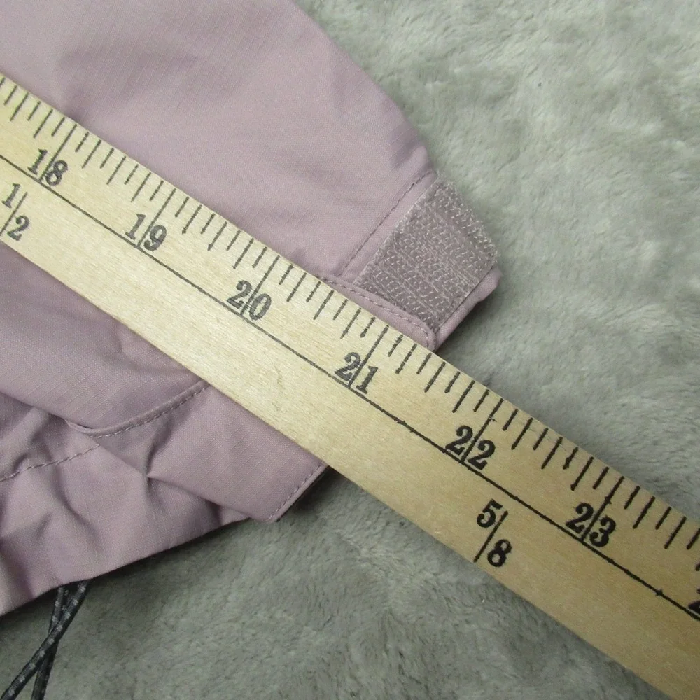 Merrell Jacket Womens Medium Purple Fallon Lightweight Hooded Wind Rain Full Zip